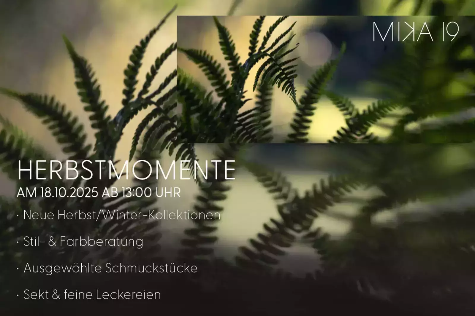 Herbstmomente MIKA 19  Herbstmomente MIKA 19